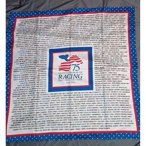 Museum Of Horse Racing Hall Of Fame Scarf banner 75 Years Jockey Thoroughbred‎